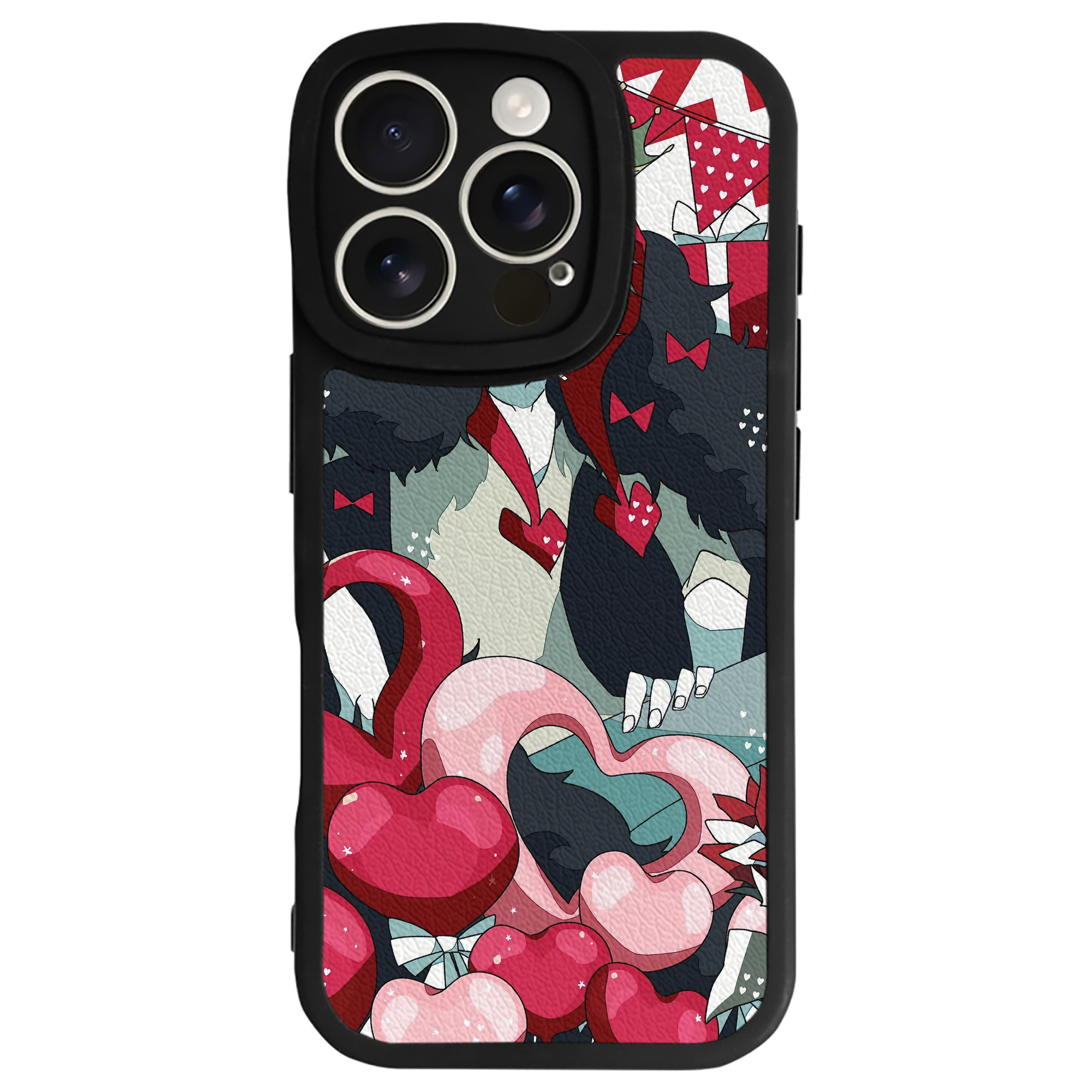 （画像用） ワンピース ONE PIECE 【iPhone 16シリーズ対応】シリコンスマホケース（レザー調） 材質：シリコン